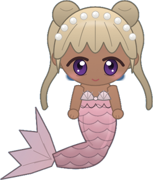 真珠のかざりの人魚